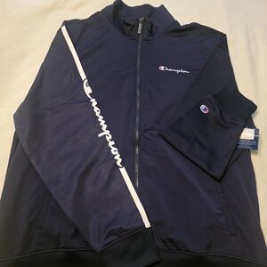 Champion Men's Navy Windbreaker Jacket